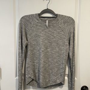 Athleta Grey Mindset Sweatshirt- Size XXS